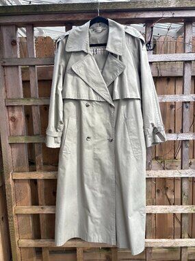 Vintage Goodman Manteau Trench Coat – Timeless Classic 🤎